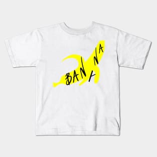 Banana tshirt design Kids T-Shirt